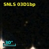 SNLS 03D1bp