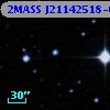 2MASS J21142518-0348431