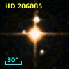 HD 206085