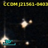 CCDM J21561-0403B