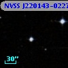 NVSS J220143-022722