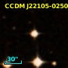 CCDM J22105-0250C