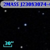 2MASS J23083074-0313024