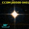 CCDM J00500-0401AB