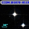 CCDM J01070-0519AB