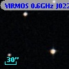 VIRMOS 0.6GHz J022409-041702