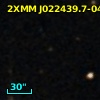 XMDS J022439.6-042401