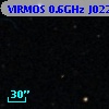 VIRMOS 0.6GHz J022538-040642T
