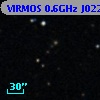 VIRMOS 0.6GHz J022618-040009T