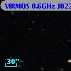 VIRMOS 0.6GHz J022635-041126