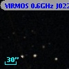 VIRMOS 0.6GHz J022648-041113T