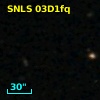 SNLS 03D1fq