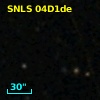 SNLS 04D1de