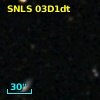 SNLS 03D1dt