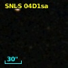 SNLS 04D1sa