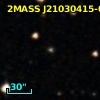 2SLAQ J210304.15-000720.8