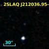 2SLAQ J212036.95-001240.0