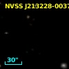 NVSS J213228-003703