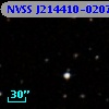 NVSS J214410-020716