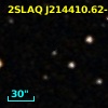 2SLAQ J214410.62-010113.4