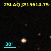 2SLAQ J215614.75-003704.5