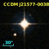 CCDM J21577-0038AB