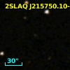 2SLAQ J215750.10-011337.1