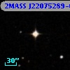 2MASS J22075289-0036437