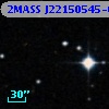 2MASS J22150545-0128390