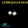 CCDM J22115-0115A