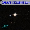 2MASS J22164511-0028138