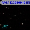 NVSS J220800-015514