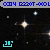 CCDM J22207-0031B