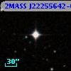 2MASS J22255642-0040011