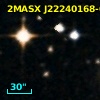 2MASX J22240168-0134283
