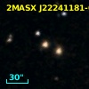 2MASX J22241181-0138182