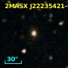 2MASX J22235421-0137173