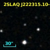 2SLAQ J222315.10-002610.5