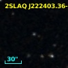 2SLAQ J222403.36-005724.2