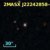 2MASS J22242858-0042516