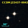 CCDM J22437-0042A