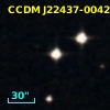 CCDM J22437-0042B