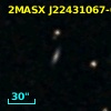 2MASX J22431067-0051117