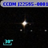CCDM J22585-0001AB
