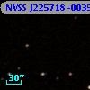 NVSS J225718-003556