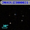 2MASX J23000021-0105389