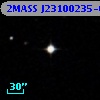 2MASS J23100235-0034330