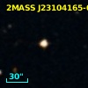2MASS J23104165-0021334
