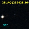 2SLAQ J232428.36-005244.3