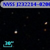 NVSS J232214-020657